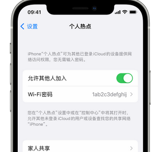 索县apple服务站点分享iPhone上个人热点丢失了怎么办 